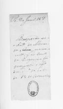 Correspondência do marechal de campo António José de Miranda Henriques, ao conde de Sampaio sobre pessoal.