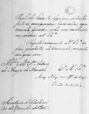 Carta (incompleta) do visconde de Anadia para António de Araújo e Azevedo sobre averiguações a que mandou proceder e de que informará logo que estejam concluídas.