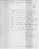 Carta de João da Silva Moreira Paizinho para Gregório Gomes da Silva sobre um requerimento de Plácido José Guedes Mascarenhas.