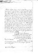 Cartas de genro de Rufina Joaquina a pedir ao Príncipe Regente que se encarregue da educação dos filhos da sua sogra que tinha fugido da guerra para Paris.