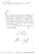 Correspondência do conde do Prado para Miguel de Arriaga Brum da Silveira, acusando a recepção de exemplares do regulamento e confirmando o cumprimento das ordens expedidas. 
