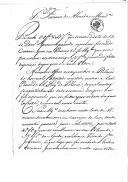 Carta anónima dirigida a D. Francisco de Almada e Mendonça sobre vários acontecimentos da época.
