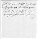 Cartas do coronel conde de Novion, comandante da Guarda Real da Polícia de Lisboa, para António de Araújo de Azevedo sobre os vencimentos do referido Corpo.