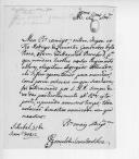 Carta de Gonçalo de Sousa e Silva para D. Miguel Pereira Forjaz informando da chegada do marechal Beresford à praça de Setúbal.