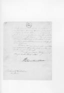 Carta de Bernardim Freire de Andrade e Castro para Manuel de Castro Correia de Lacerda sobre a recepção de uma carta que acompanhava um prisioneiro de guerra.