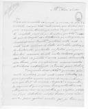 Carta do coronel José Gattmara de Miranda, do Regimento de Infantaria de Setúbal, para o tenente-general João Forbes Skellater, inspector da Arma de Infantaria, sobre o transporte de material de guerra.
