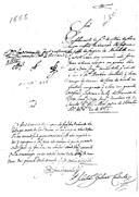 Pedido de substituição do escrivão das décimas da freguesia da Madalena por morte do antecessor, Francisco de Abreu de Sousa.