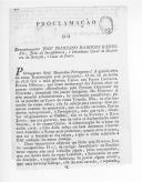 Proclamações ao povo e ao clero portugueses a favor da liberdade de Portugal contra os invasores franceses.