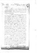 Correspondência (cópia) de Nicolau Trant para o marechal Beresford sobre o ataque às tropas francesas na cidade de Coimbra e Mealhada.