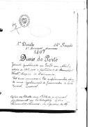"Diário do Porto" públicado sob o patrocínio do duque de Dalmácia, sobre as invasões francesas incluindo uma proclamação (cópia) do governador do Porto, o general Quesnel.                                                                                                                                                                                                                                                                                                                                                                                         
