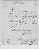 Carta de Tomé Barbosa de Figueiredo, com o envio de dois ofícios para Nápoles, a favor de José Francisco Emeny para emissão de um passaporte.