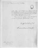 Ofício de Joaquim Guilherme da Costa Posser para Pedro Francisco Xavier de Brito, enviando-lhe o pedido de um soldado. 
