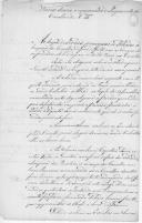 Carta do marechal-de-Campo José António Botelho de Sousa, comandante do Regimento de Cavalaria 11, para António de Araújo de Azevedo, sobre o "serviço diário e económico" do Regimento.